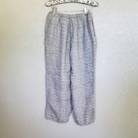 FLAX  linen wide leg pants Size Small - Picture 5 of 8